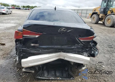 2019 Lexus Is 300 z USA, uszkodzony, nr VIN JTHBA1D22K5093907
